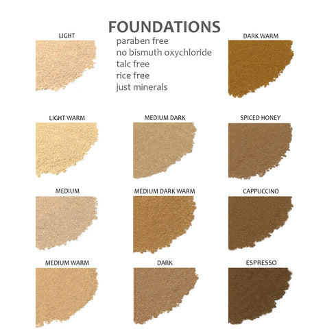 Mineral Foundation - Medium Dark Warm